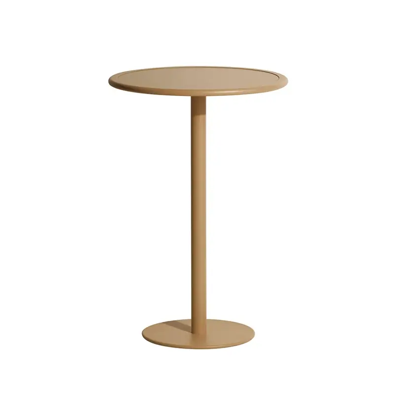 Outdoor Table Round WEEKEND table stand GoldPETITE FRITURE Livraison Express