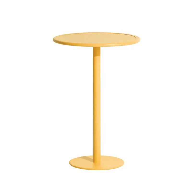 Nouvel Arrivage Table extérieure Mange-debout WEEK-END rond SafranPETITE FRITURE