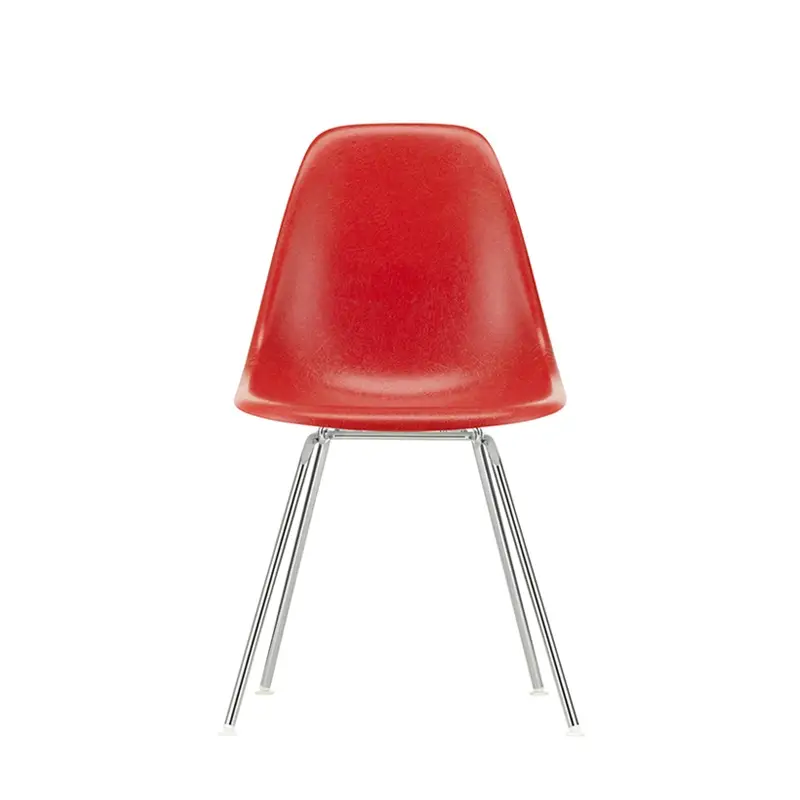 Achat Immédiat Chaise EAMES FIBERGLASS CHAIR DSX Rouge classique EamesVITRA