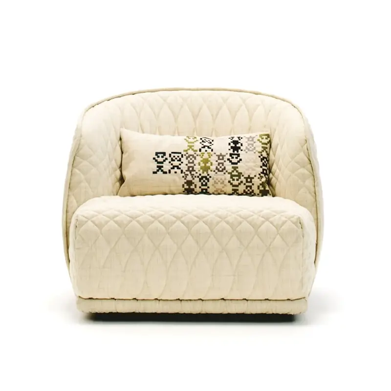 Easy chair REDONDO Off-white 113MOROSO Prix Réduit