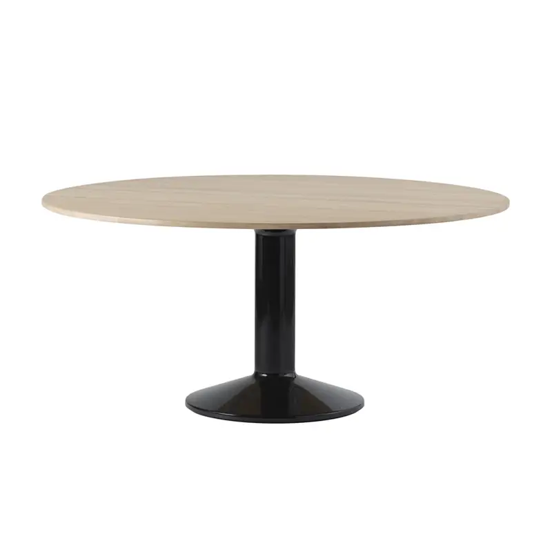 Dining Table MIDST Ø 160 Oak/ blackMUUTO Offre Du Jour