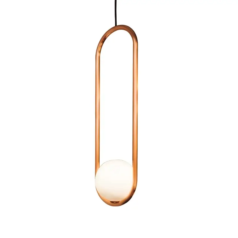 Pendant Light MILA CopperMATTHEW MCCORMICK Expédition Rapide