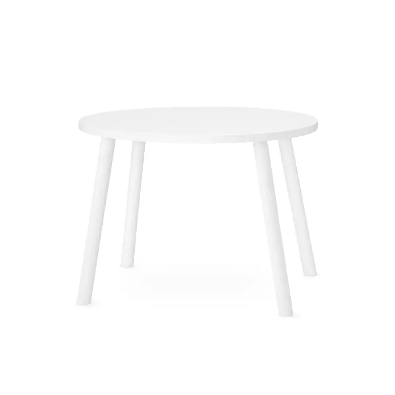 Seulement Aujourd'hui Table enfant Table enfant MOUSE 2 à 5 ans BlancNOFRED