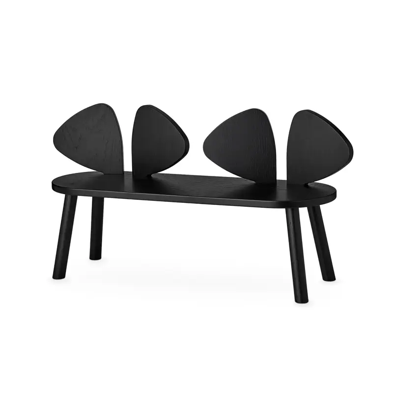 Prix Promo Seat MOUSE children's bench 2 to 5 years BlackNOFRED