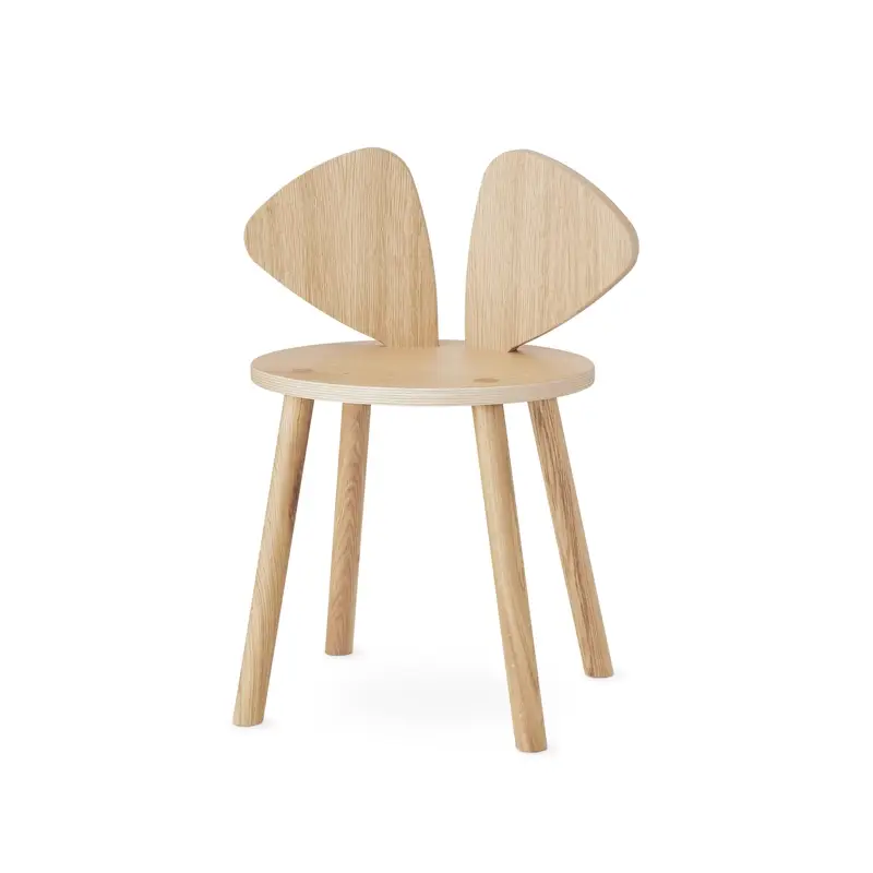 Commander Maintenant Siège enfant Chaise enfant MOUSE 6 à 10 ans ChêneNOFRED