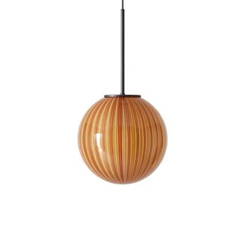 Achetez Aujourd&rsquo;hui Pendant Light BOLLICOSA Small Caramel and orange filigreeCASSINA