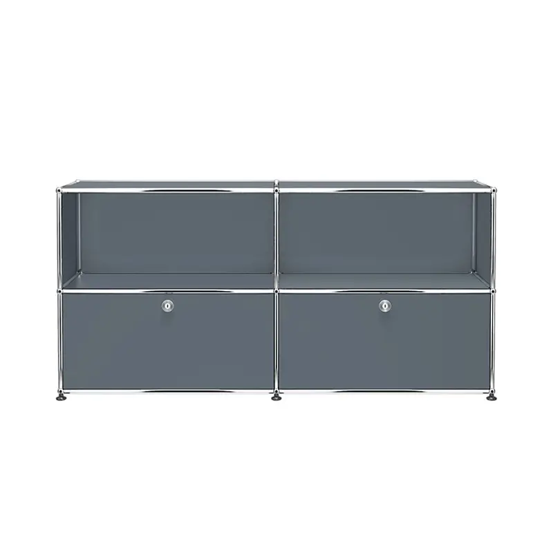 Commander Vite Meuble de rangement USM HALLER C2 Gris moyenUSM HALLER