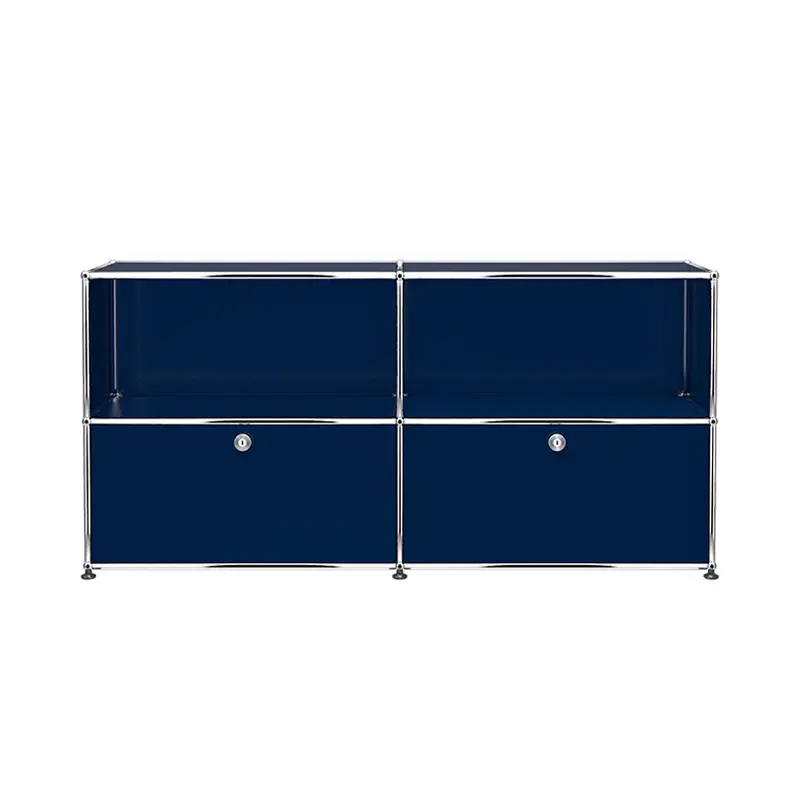 Dernière Chance Storage Unit USM HALLER C2 Steel blueUSM HALLER
