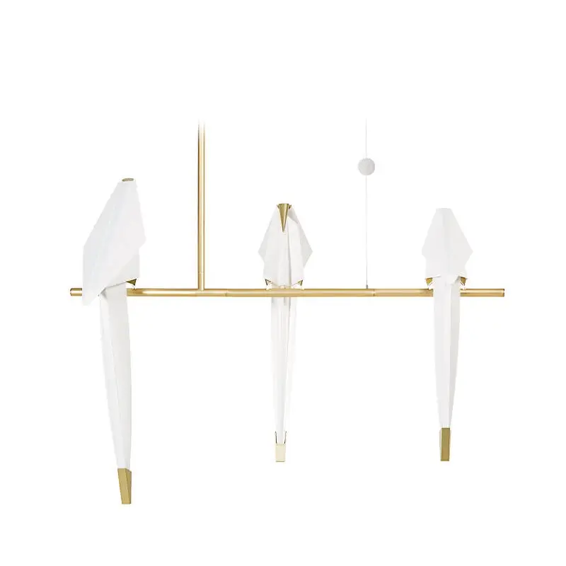 Suspension PERCH BRANCH L 73 BlancMOOOI Prix Bas