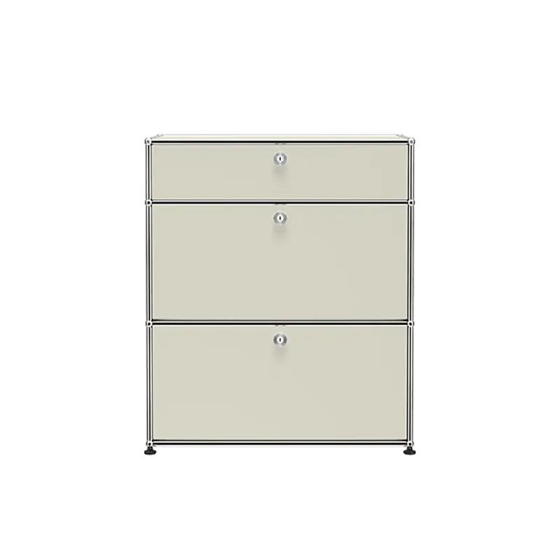 Authentique Storage Unit USM HALLER M25 Light greyUSM HALLER