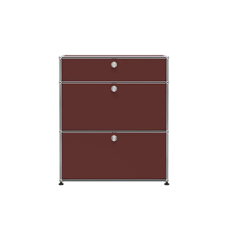 Meuble de rangement USM HALLER M25 Marron USMUSM HALLER Nouvel Arrivage
