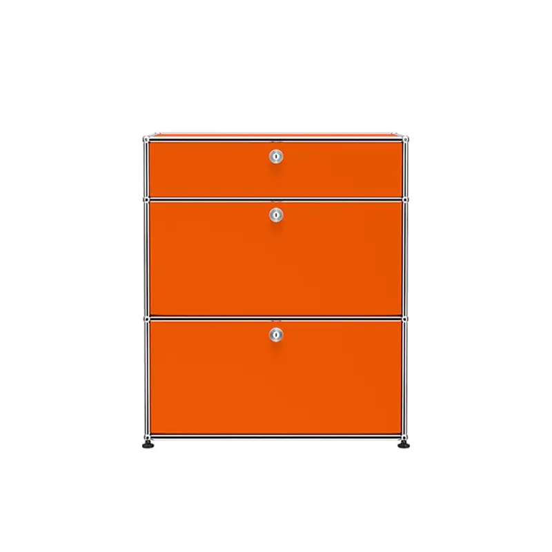 Satisfait Ou Remboursé Storage Unit USM HALLER M25 Pure OrangeUSM HALLER