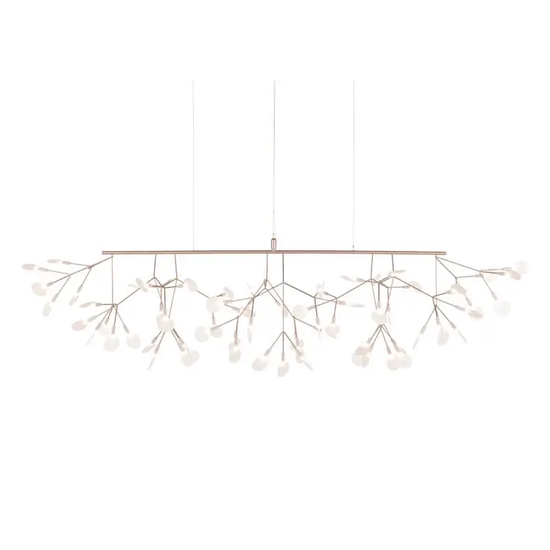 Prix Cassé Pendant Light HERACLEUM III Linear CopperMOOOI