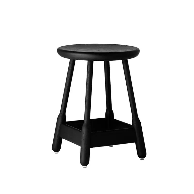 Stool ALBERT STOOL BlackMASSPRODUCTIONS Satisfait Ou Remboursé