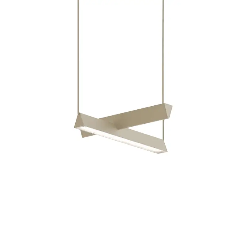 Solde Pendant Light MILE 02 BeigeLAMBERT & FILS