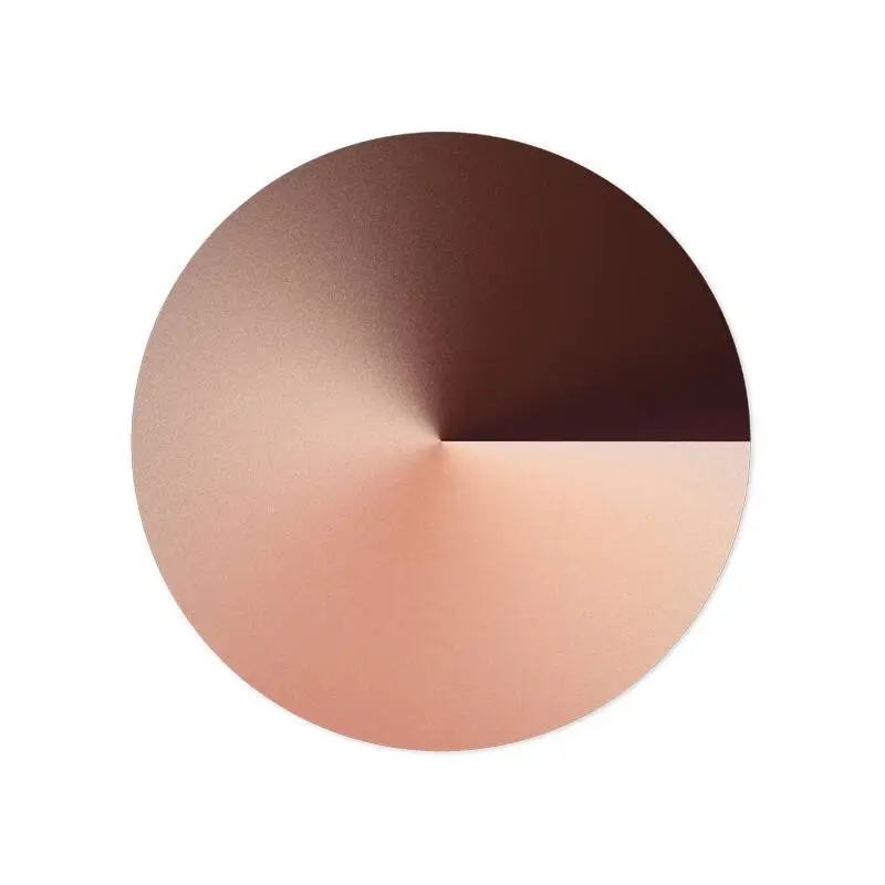 Rug COLOUR DIAL Round Oxide redMOOOI Meilleur Choix