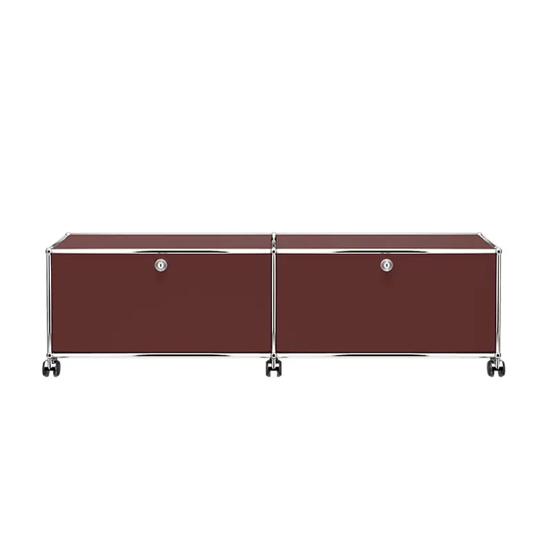 Meuble de rangement USM HALLER M61 Marron USMUSM HALLER Nouvel Arrivage