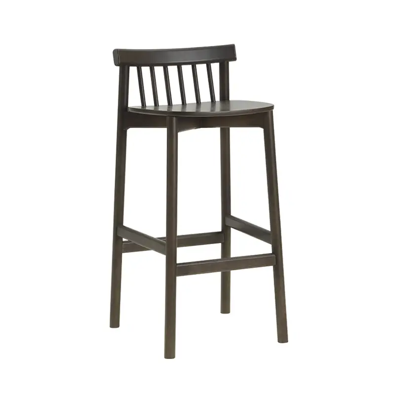 Vente Directe Tabouret haut PIND H 75 Frêne teinté marronNORMANN COPENHAGEN