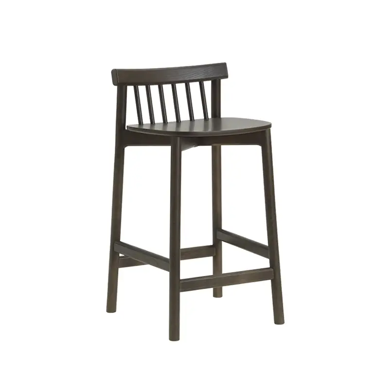 Certifié Tabouret haut PIND H 65 Frêne teinté marronNORMANN COPENHAGEN