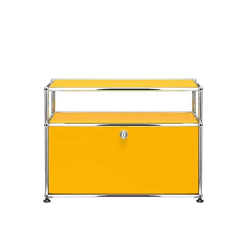 Storage Unit USM HALLER O1 Yellow goldUSM HALLER Pas Cher