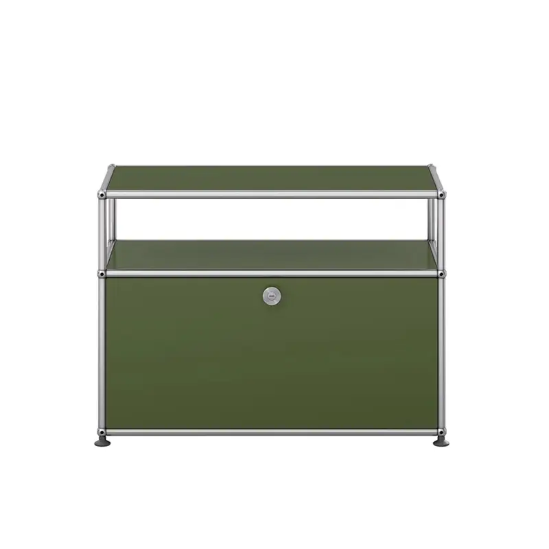 Meuble de rangement USM HALLER O1 Vert oliveUSM HALLER Remise