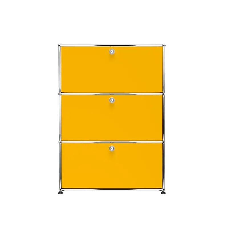 Nouvelle Collection Storage Unit USM HALLER G1 Yellow goldUSM HALLER