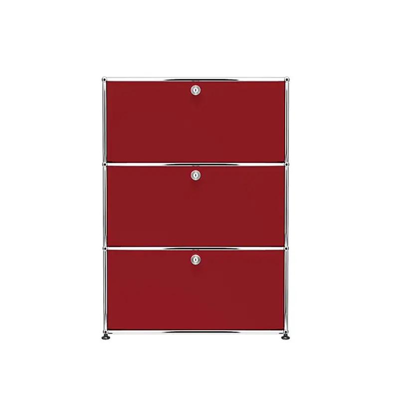 Meuble de rangement USM HALLER G1 Rouge rubis USMUSM HALLER Petit Prix