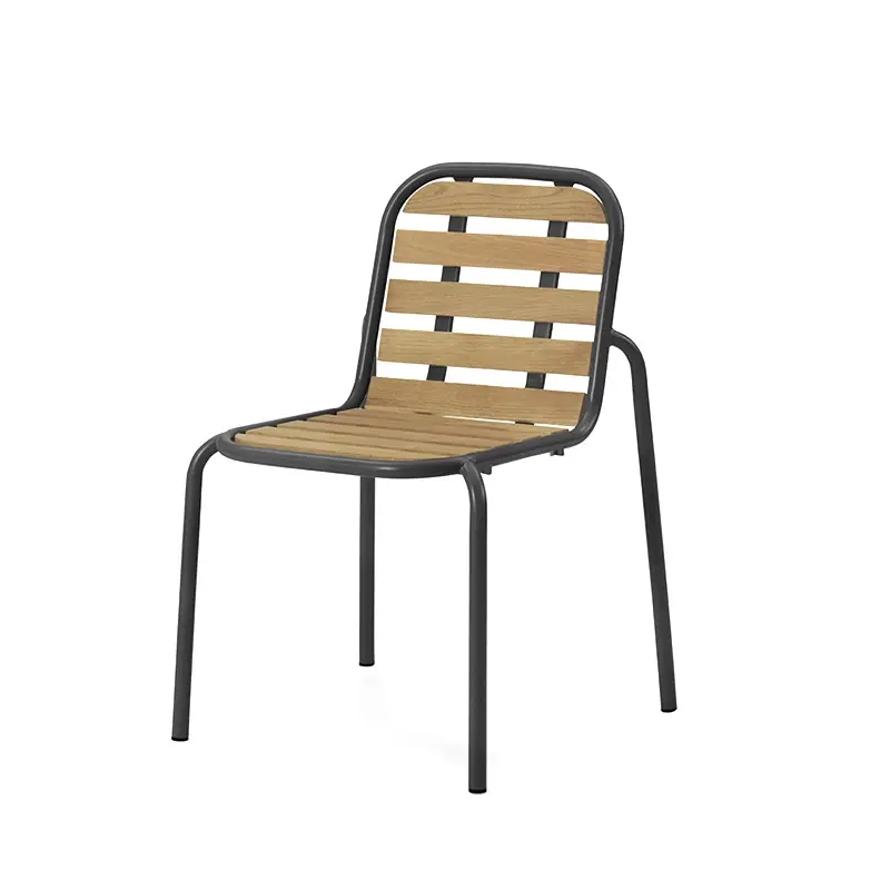 Outdoor Chair and Small Lounge Chair VIG ROBINIA Chair BlackNORMANN COPENHAGEN Bon Plan