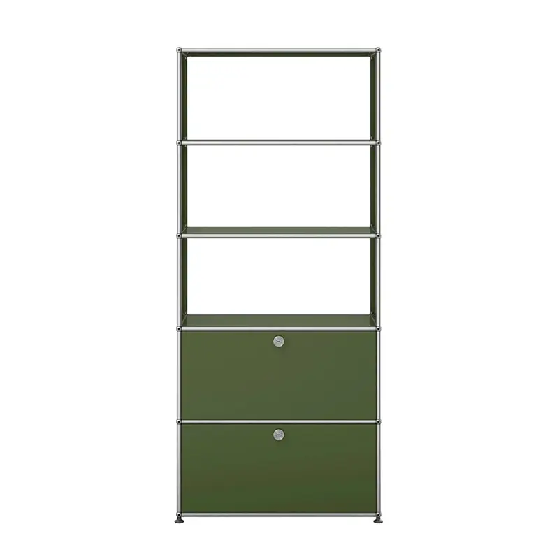 Etagère USM HALLER M24 Vert oliveUSM HALLER Top Vente