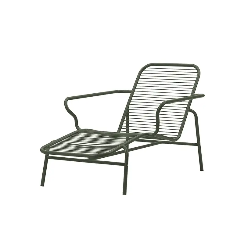 Bain de soleil, chaise longue et hamac Chaise longue VIG Vert foncéNORMANN COPENHAGEN Prix Bas