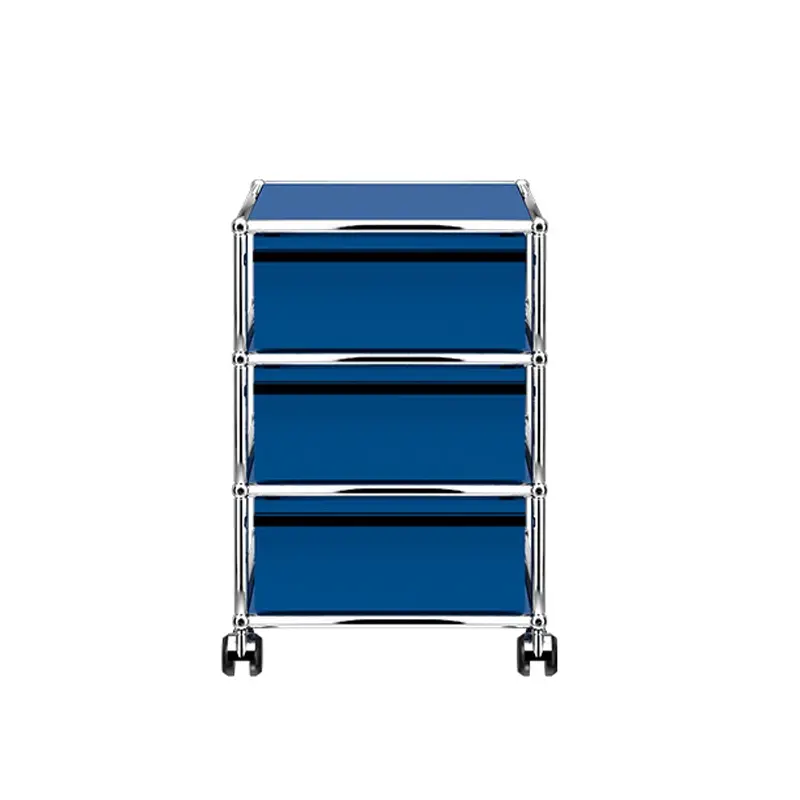 Produit De Marque Meuble de rangement USM HALLER M26 Bleu gentianeUSM HALLER