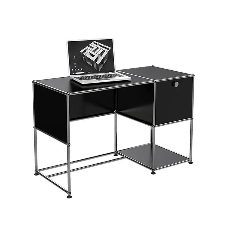 Prix Réduit Bureau USM HALLER B21 HOME OFFICE Noir graphiteUSM HALLER
