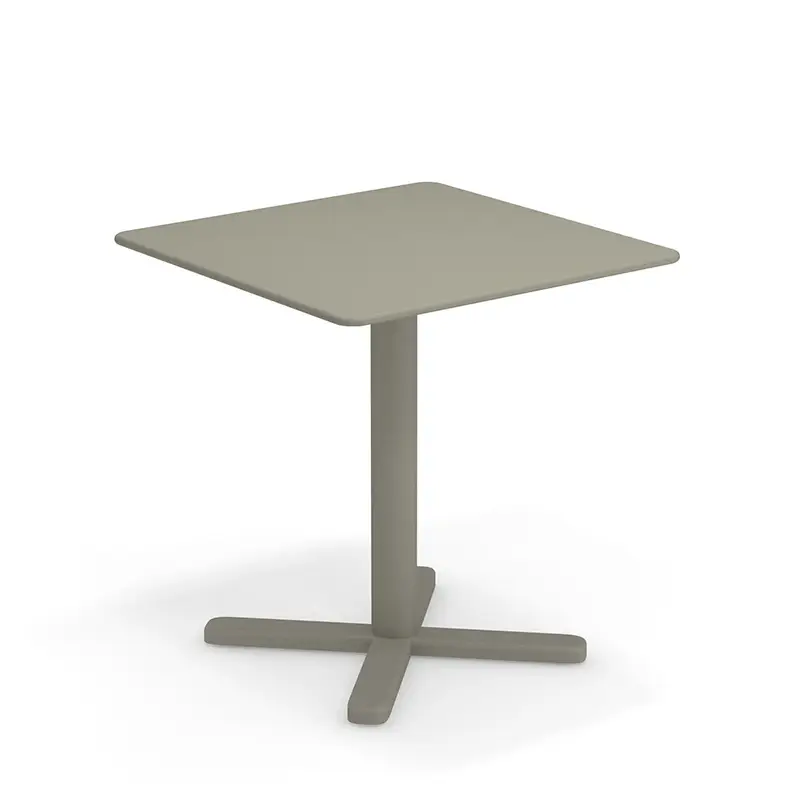 Outdoor Table DARWIN 70x70 Grey GreenEMU Meilleur Choix