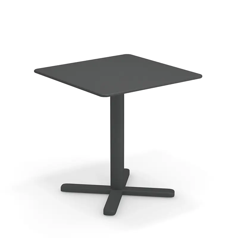 Table extérieure DARWIN 70x70 Fer ancienEMU Promotion