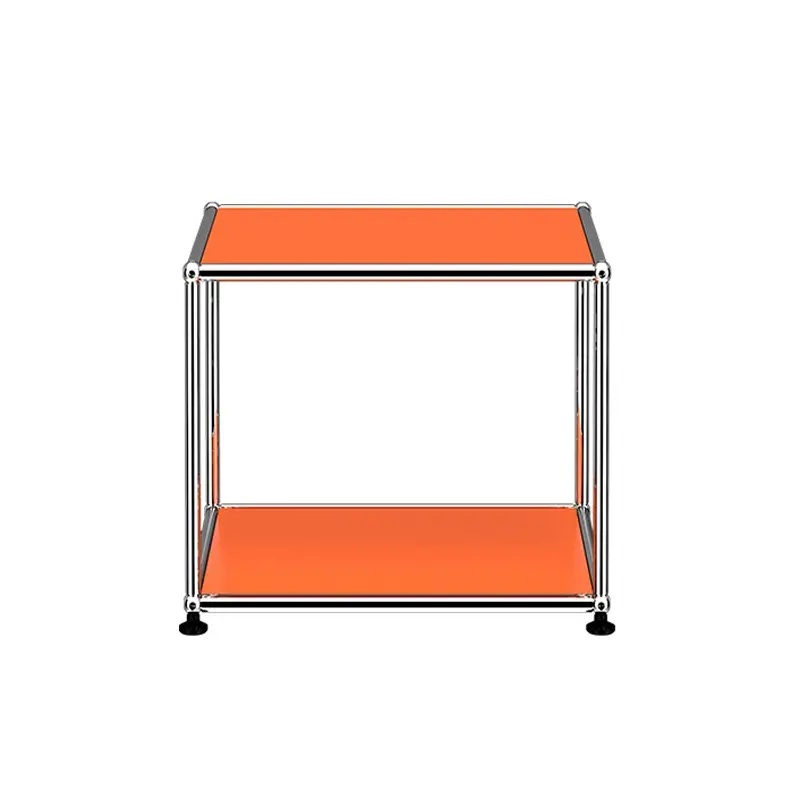 Soldes Table d'appoint guéridon USM HALLER M21 Orange purUSM HALLER
