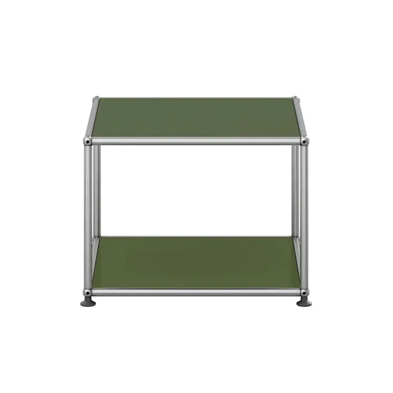 Table d'appoint guéridon USM HALLER M22 Vert oliveUSM HALLER Meilleur Prix