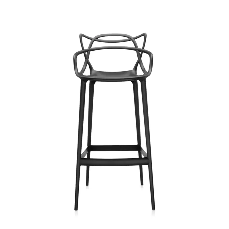 Bar Stool MASTERS H 75 BlackKARTELL Vente Directe