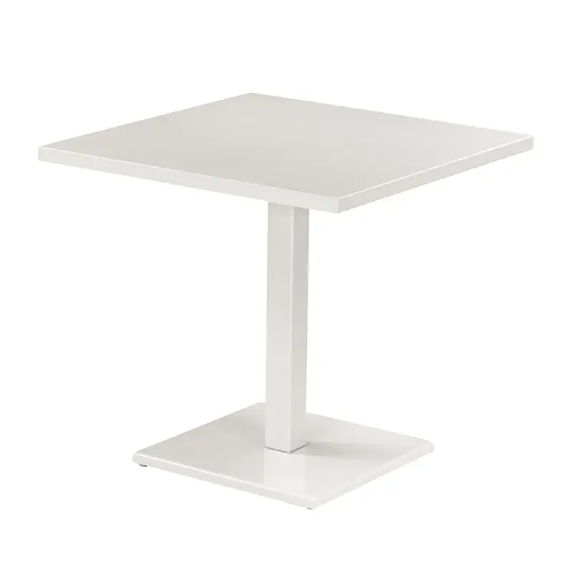 Outdoor Table ROUND 80×80 Matt whiteEMU Acheter En Ligne