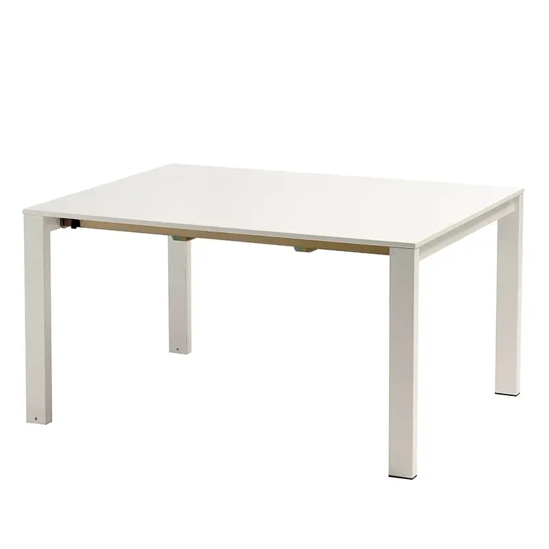 Nouveauté Outdoor Table ROUND Extensible Matt whiteEMU