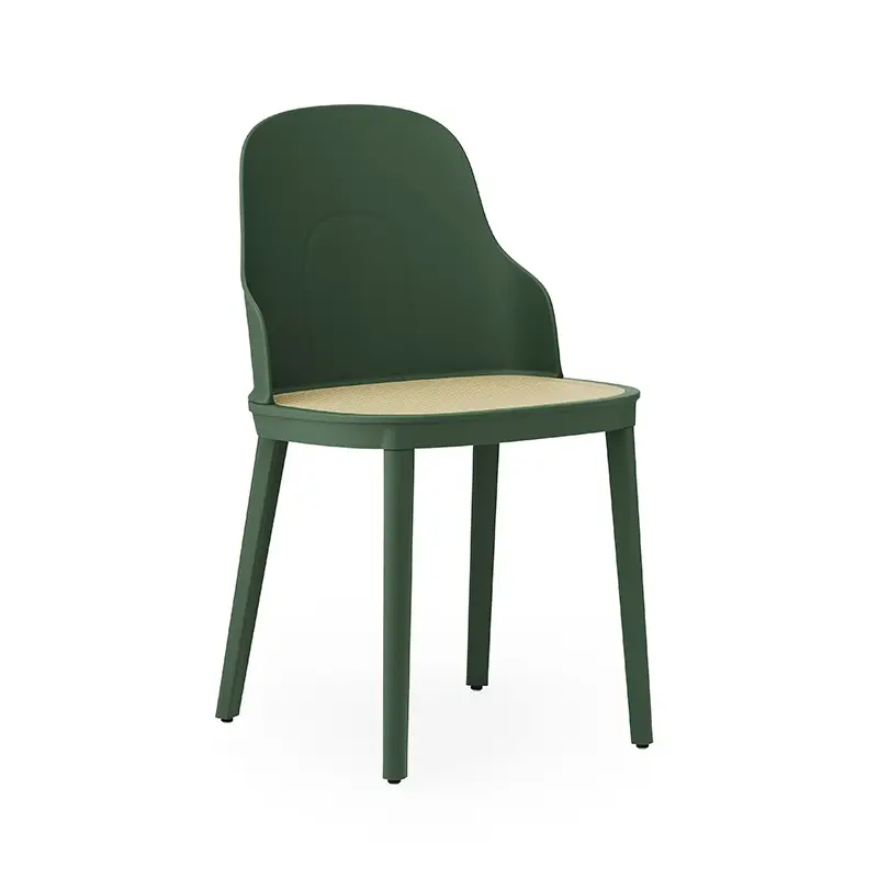Dining Chair ALLEZ Polypropylene cane seat GreenNORMANN COPENHAGEN Réduction