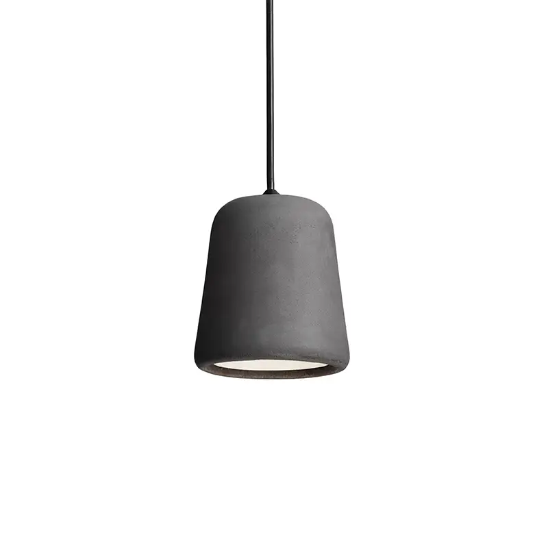 Authentique Pendant Light MATERIAL Dark grey concrete / Black cordNEW WORKS