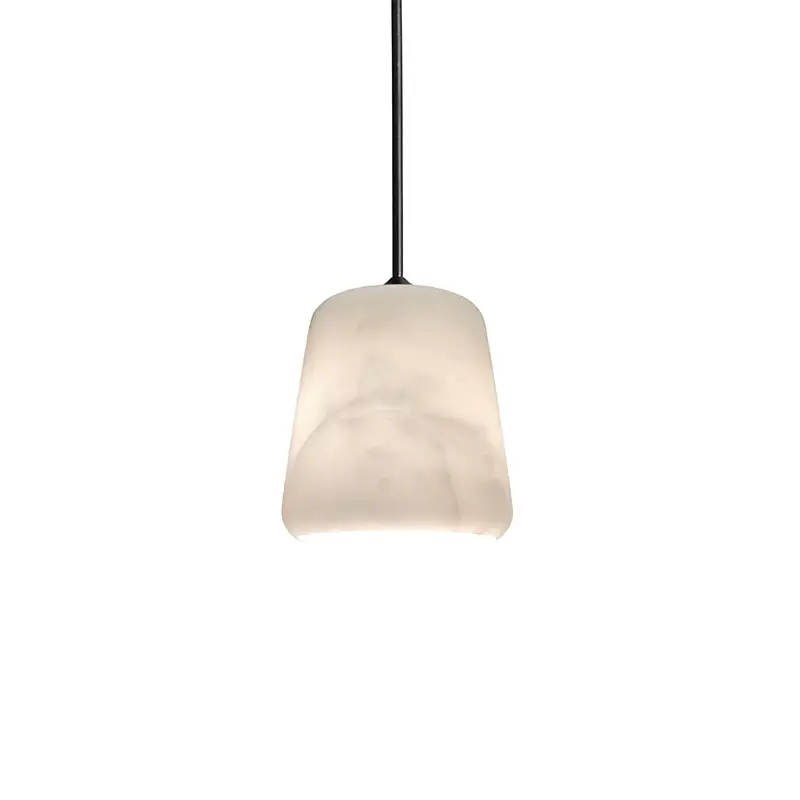 Pendant Light MATERIAL BLACK SHEEP EDITION White and black marble / Black cordNEW WORKS Prix Cassé