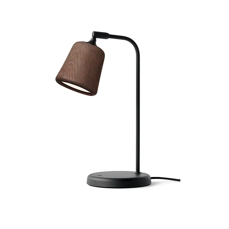 Lampe à poser MATERIAL Chêne fuméNEW WORKS Dernier Modèle