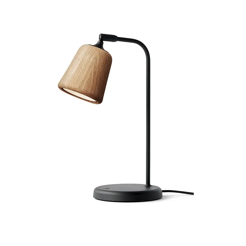 Table Lamp MATERIAL Natural oakNEW WORKS Pas Cher