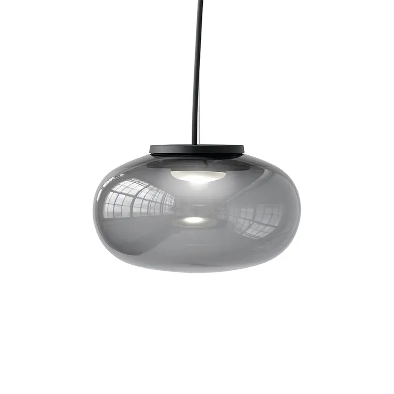 Pendant Light KARL-JOHAN Smoked glassNEW WORKS Offre Du Jour