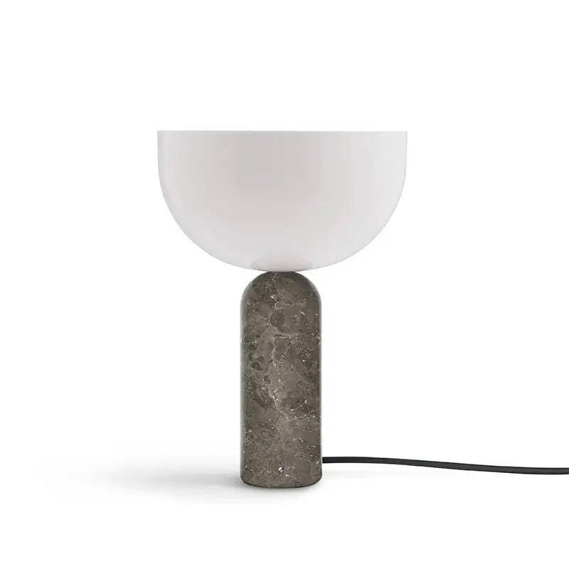 Prix Réduit Lampe à poser KIZU Small Marbre Gris du MaraisNEW WORKS