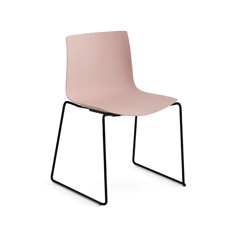 Expédié Aujourd&rsquo;hui Dining Chair CATIFA 46 cantilever, pinkARPER