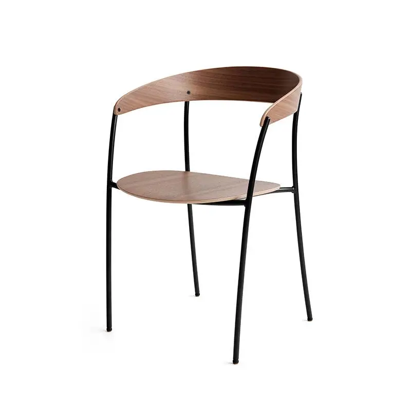 Réduction Dining Chair MISSING with armrests WalnutNEW WORKS