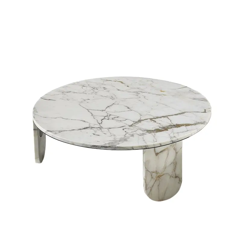 Table basse CLEMO Marbre Calacatta Vagli OroGALLOTTI & RADICE Prix Promo