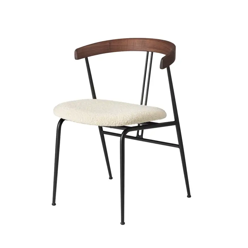Chaise VIOLIN dossier noyer Karakorum 001GUBI Certifié